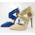 Nuevas mujeres de en punta correa cruzada Sexy tacones altos atractivos
